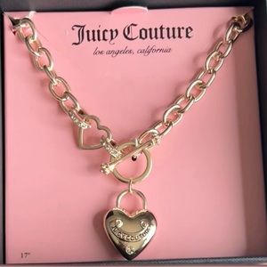 Juicy Couture Gold Heart Necklace
